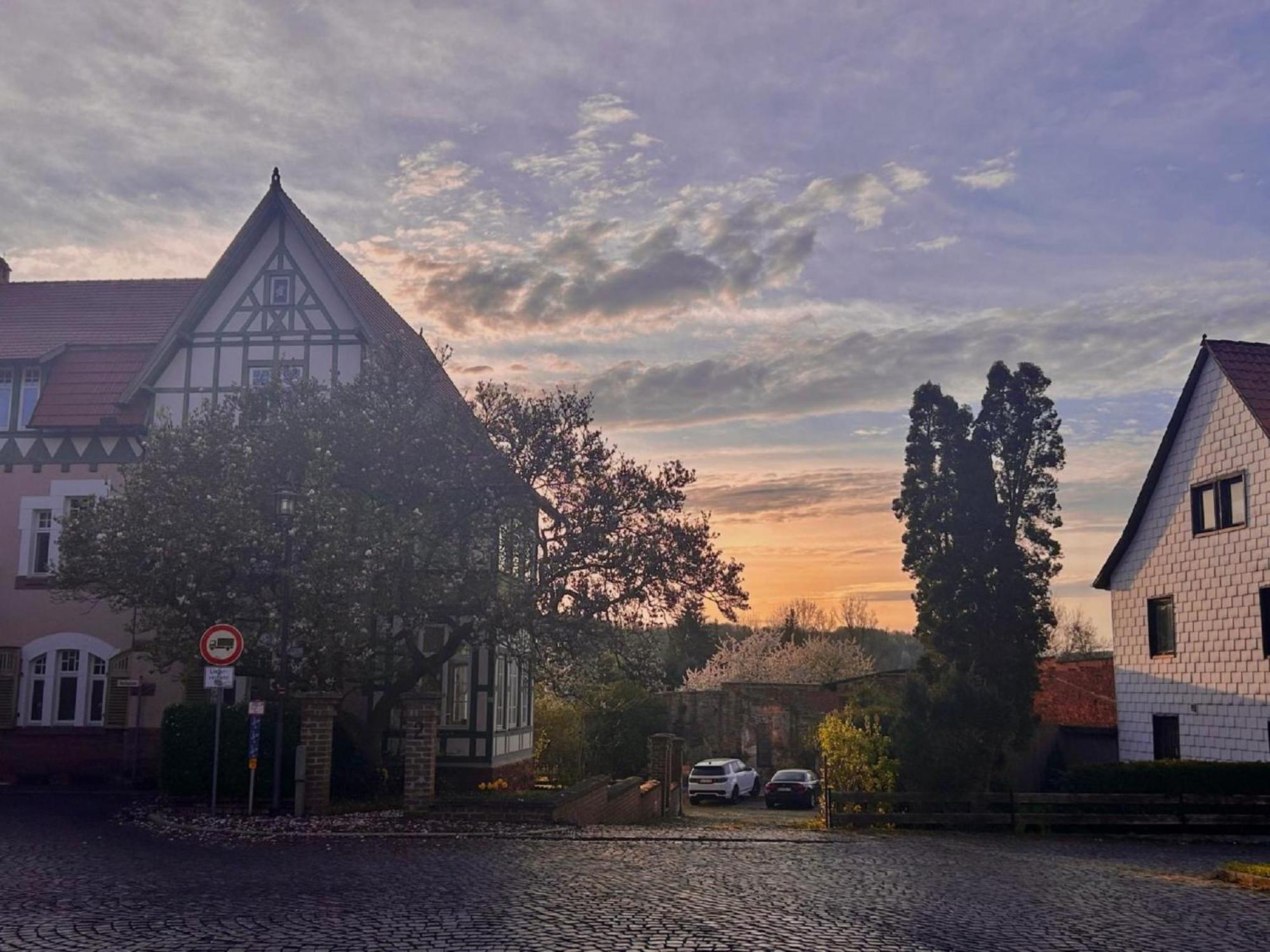 Historische Stadtwohnung Vacha Buitenkant foto