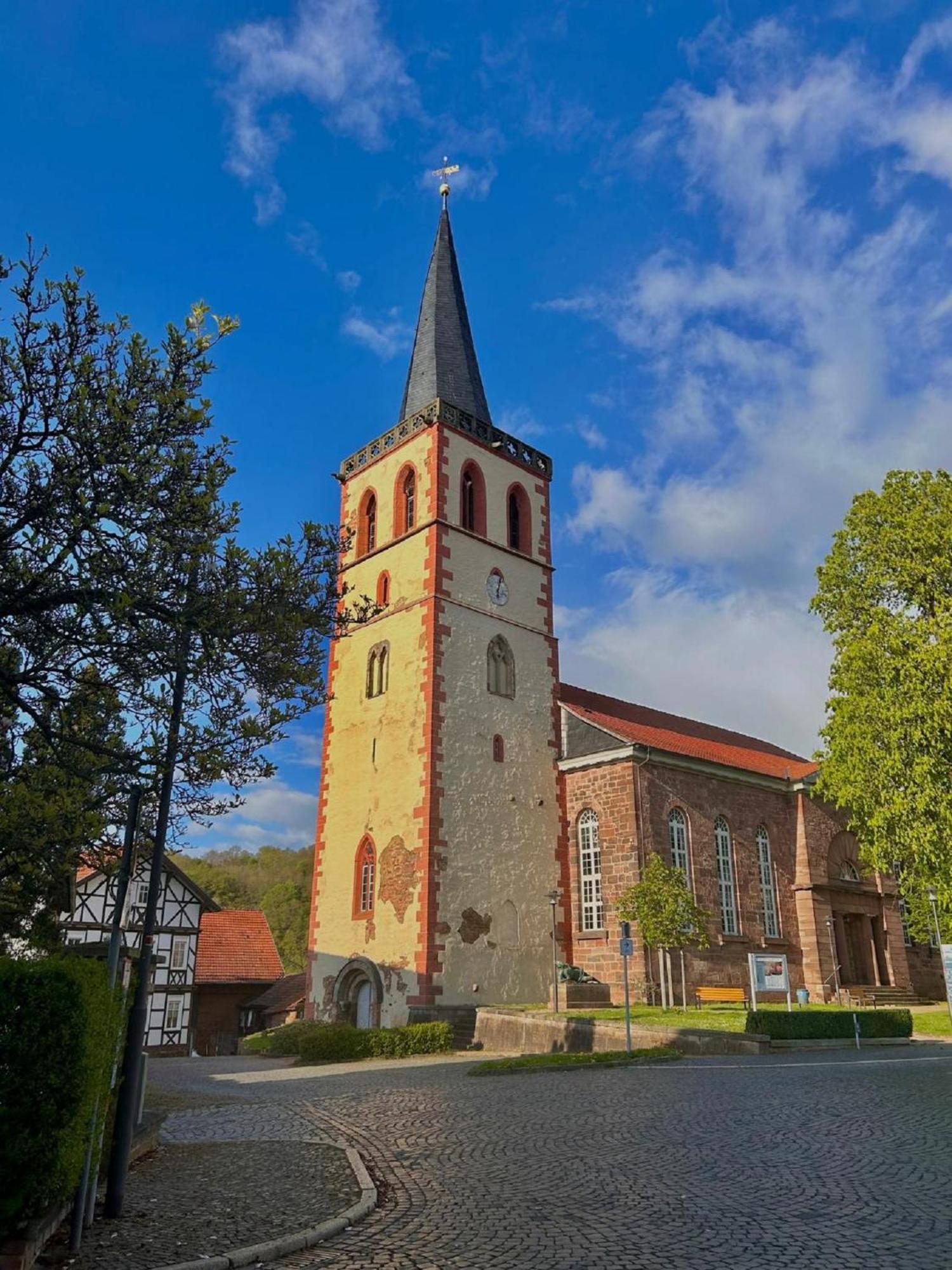 Historische Stadtwohnung Vacha Buitenkant foto